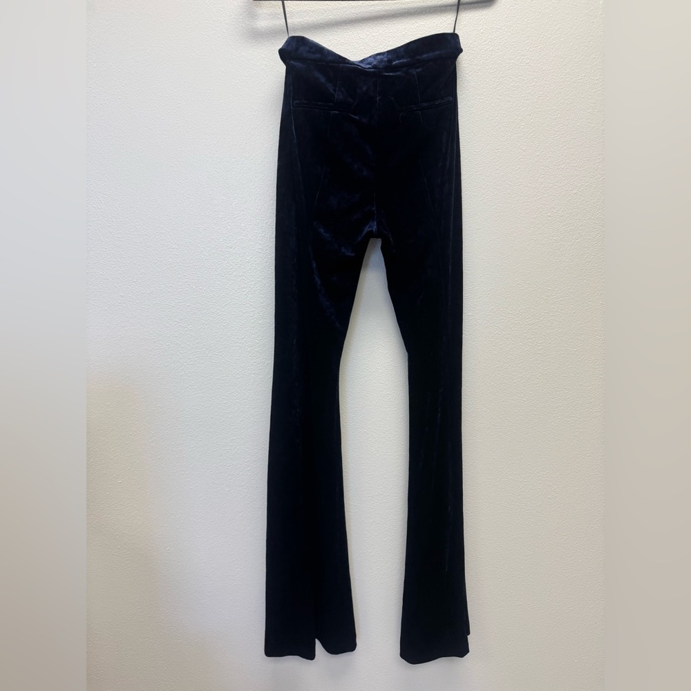 Velvet flared pants - Picture 10 of 11